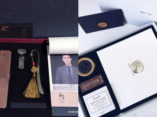 盘点当红明星春节送媒体礼品 有人好豪气有人太小气