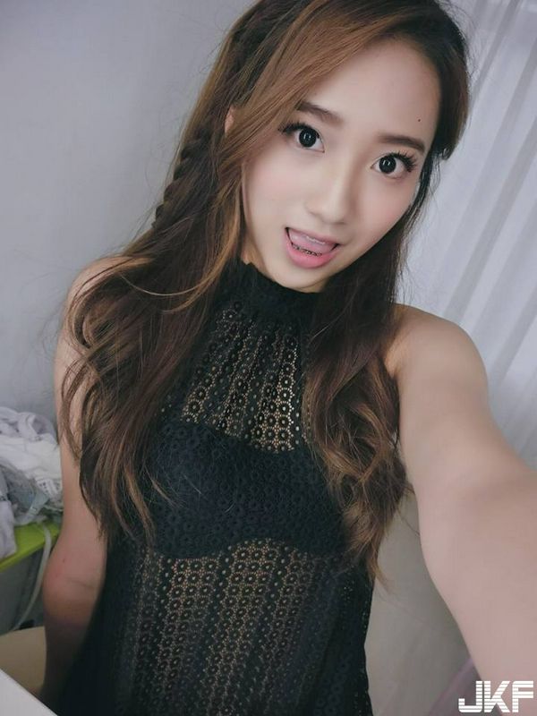 郭彦如可爱甜美学生妹快被电死啦！