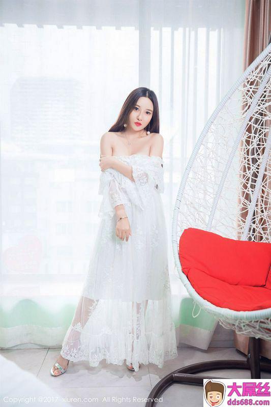 千娇百媚李梓熙洁白婚纱美不胜收