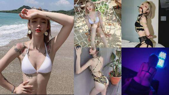 霓虹中的旖旎诱惑，性感小野猫紫宸：带你一探大尺度的美丽女体