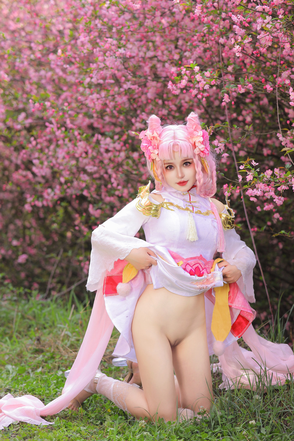 娇嫩鲜花与绝美嫩妞[30P]