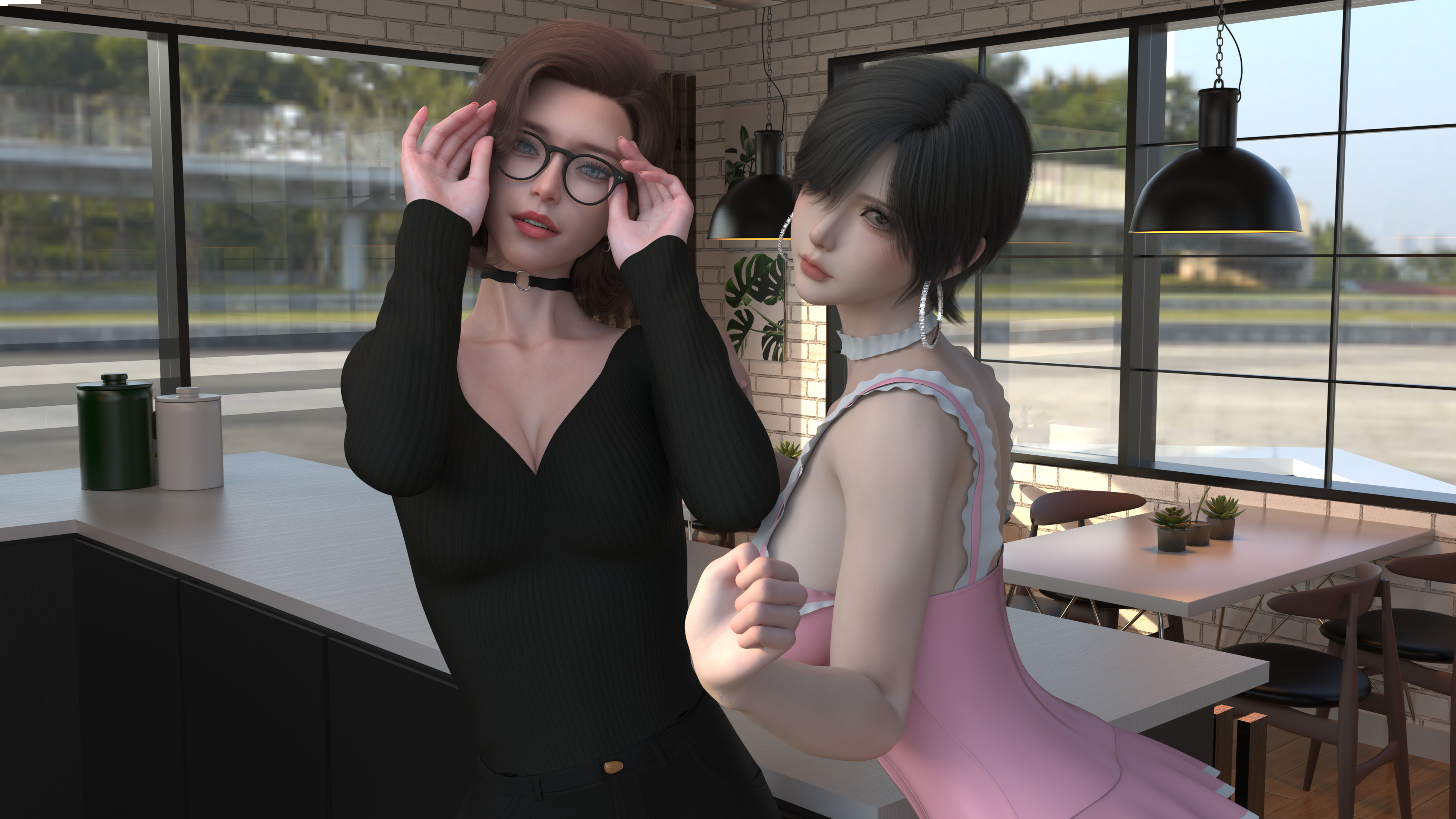 美少女情窦初开